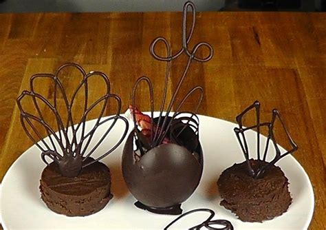 Chocolate Garnishes Chocolate Decorations Pastry Plating How To