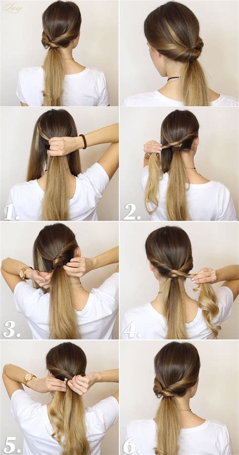 A Fabulous Collection Of 10 Easy Hairstyle That Only Take 5 Minutes