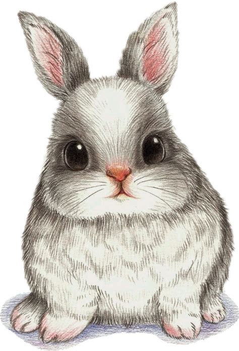 Rabbit Cute Realistic Drawings Of Animals Jus Try To Smile