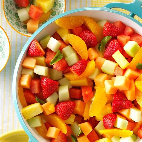 Fresh Fruit Bowl Recipe Taste Of Home