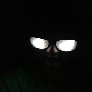 Press the space key then arrow keys to make a selection. Glowing Comic/Anime Character Glasses : 4 Steps (with ...