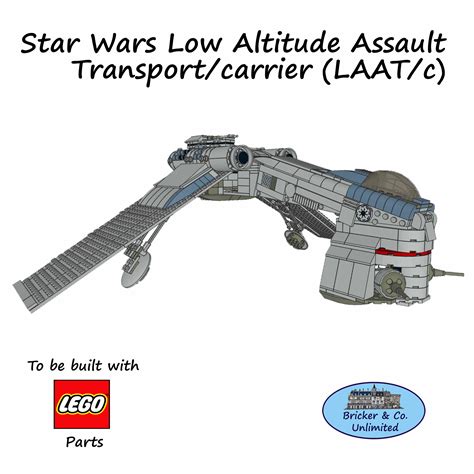 Laatc Dropship Low Altitude Assault Transport Carrier Bricker And Co