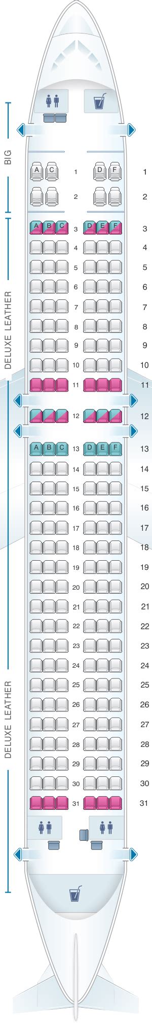 Last minute flights · cheap flights, from $49 · 48 hours sale deals Seat Map Spirit Airlines Airbus A320 182PAX | Best ...