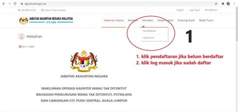 5.2 bolehkah membuat semakan wang tak dituntut melalui online ? Cara Semak Wang Tak Dituntut Online Di Jabatan Akauntan ...