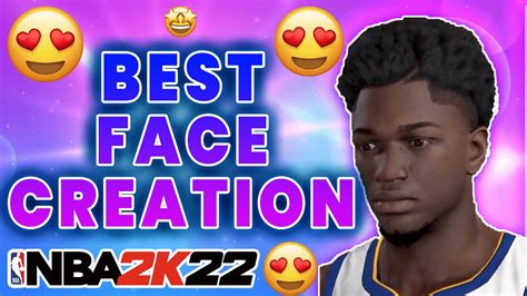 Nba 2k22 Best Drippy Face Creation Look Like A Dribble God 🍫😍 Youtube