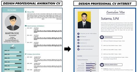 Cara membuat curriculum vitae untuk beasiswa. Get Contoh Cv Yang Menarik PNG - Garut Flash