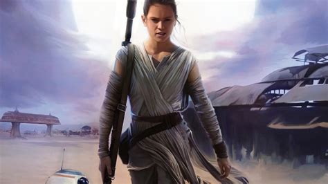 Star Wars Episode Vii The Force Awakens Daisy Ridley Rey Movies