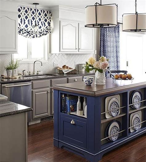 Blue And White Kitchen Inspiration