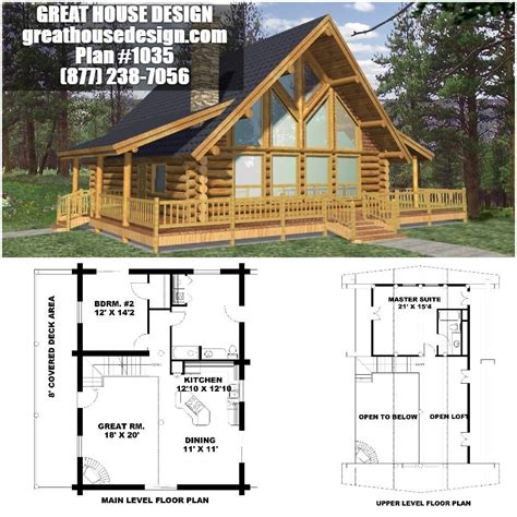 Log Home House Plans Designs