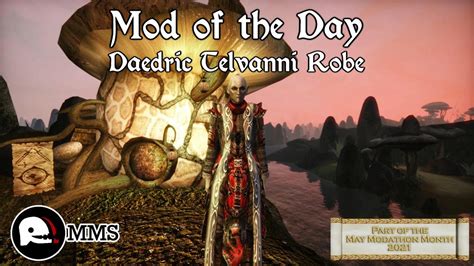 Morrowind Mod Of The Day EP67 Daedric Telvanni Robes Showcase YouTube