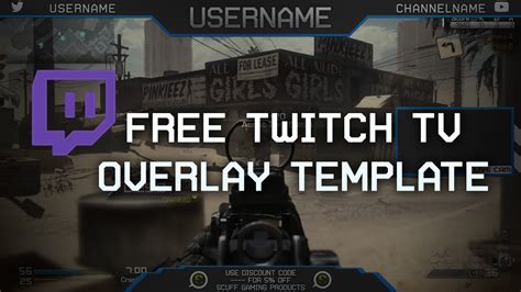 Free twitch overlays is another site that is almost entirely full of free templates and stream packs. Free Twitch Overlay Template Download PSD - YouTube
