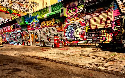Graffiti Background Wall Street Art