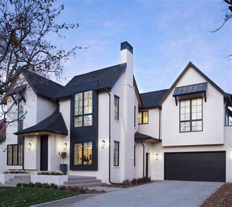 A Guide To Decorating Your Home With A Black And White Exterior