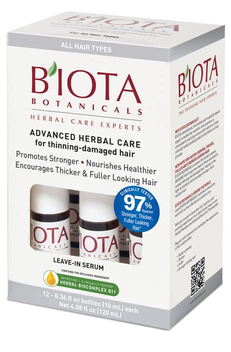 Biota Botanicals Serum For Thinning Damaged Hair