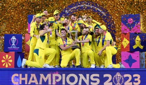 Australia Stun Hosts India To Win Sixth Title As Travis Head Hits
