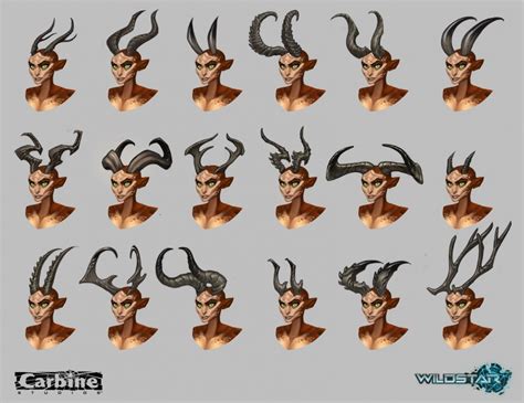 Draken Female Horn Variations Art Reference Photos Drawing Reference