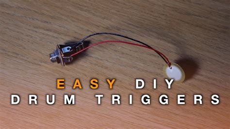 Make Your Own Diy Drum Triggers Easy Free Drum Lesson Rohan
