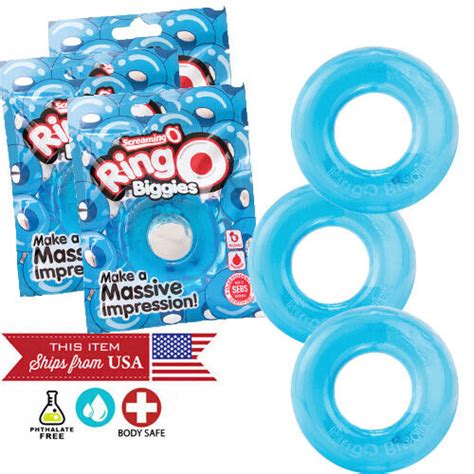 Biggies Stretch Cock Ring Penis Erection Support Comfort Stay Hard Sex