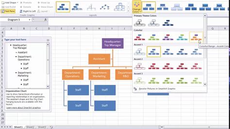Excel workbooks can contain a lot of data, and this data can often be difficult to interpret. organization chart template Excel Quick easy!!!!!!!! - YouTube