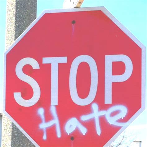 Stop Hate Neon Signs Hate Signs