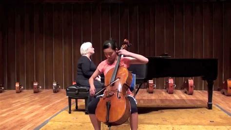Cello Concerto In C Minor Allegro Molto Energico Jc Bach 2011 Nci Youtube