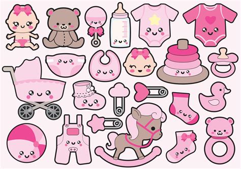 Clipart Baby Kawaii Clipart Vector Clipart Clipart Images Baby