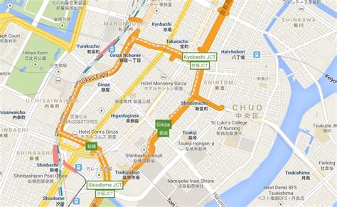 Map search results for ginza. ginza-area-map