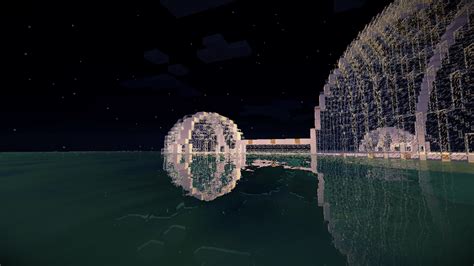√ Minecraft Glass Dome Underwater 797932 Minecraft Underwater Glass