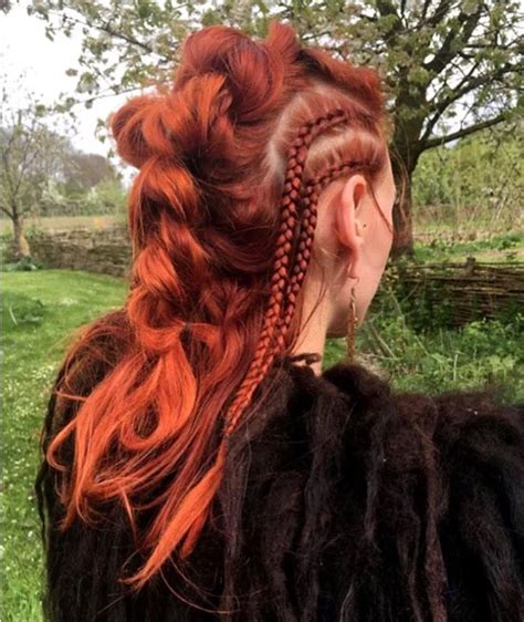 #theincaprincess #viking #viking hair #viking hairstyle #viking beads #viking hair beads. 25 Trenzas Vikingas Que Llegaron Para Quedarse | Notagram