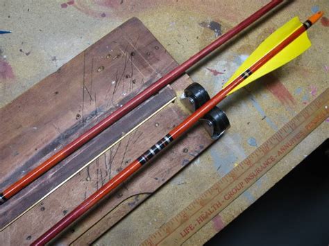 My Homemade Cresting Jig Traditional Archery Archery Arrows Bear