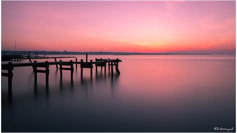 Wallpaper Sunset Sea Water Reflection Sunrise Evening Morning