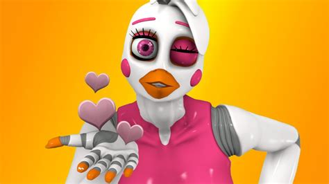 Thicc Chica Funtime Chica Flashes Youtube Toy Chica By Withefoxybr By