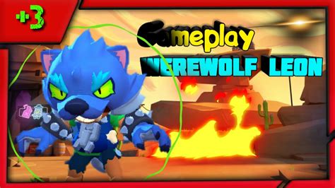 When running away on low hp or chasing down an enemy, this comes very useful. GAMEPLAY Leon Werewolf. | Brawl Stars 2020. - YouTube