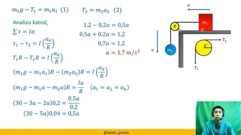 Latihan Soal Hukum II Newton Gerak Rotasi Kelas XI YouTube