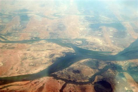 Niger River Mali At Aka Yogoro And Sounkarou Looking East 15 25 51n