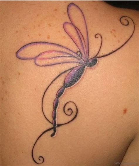 49 Classic Dragonfly Tattoos For Back Tattoo Designs