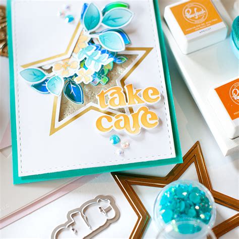 Take Care Card From The April Virtual Craft Night Lea Lawson Creates