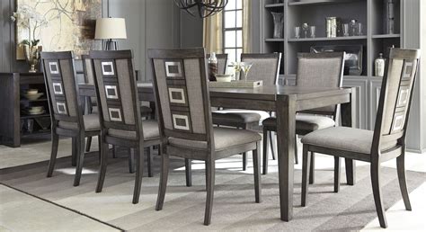 The result is the maximum recommended size for your dining table. Signature Design by Ashley Chadoni Gray Rectangular ...