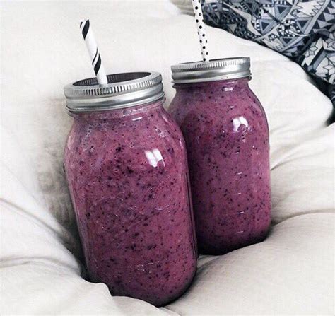 Fruit Mason Jar Smoothie Healthy Drinks Health Food Yummy Food