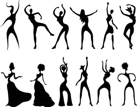 Silhouette Of Nude Dancer Illustrations Royalty Free Vector Graphics