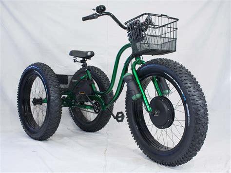 electric adult tricycle big tire bike