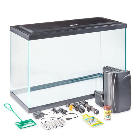 Aqua Culture 10 Gallon Glass Aquarium Starter Kit Ph