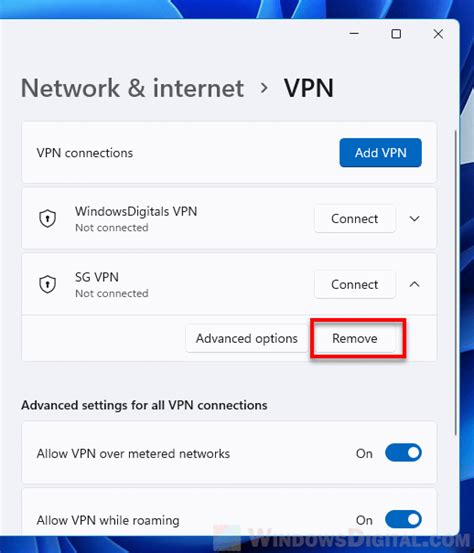 How To Disable Vpn In Windows 11