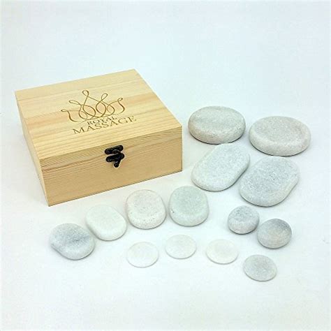 Royal Massage 14pc Massage Marble Cold Stone Therapy Set With Wooden Case Buy Online In Uae