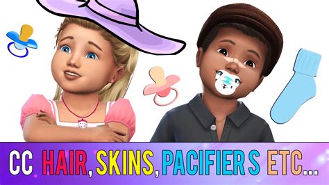 The Sims 4 I Toddler Custom Content Finds 👶👗 I Hair Skin