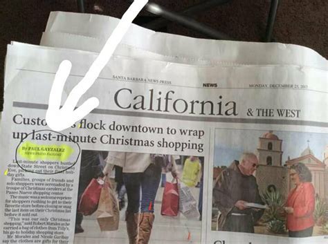 The official instagram account of visit santa barbara. Santa Barbara News Press prints "faggot" in Christmas ...