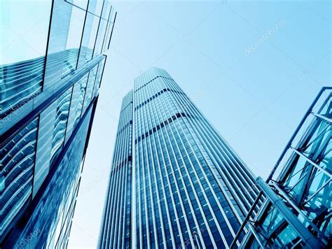 Modern Office Buildings From Low Angle View — Stock Photo