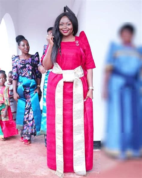 A Look At Gomesi The Colorful Floor Length Dress Widely Accepted As
