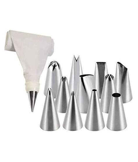Gatih 12 Piece Piping Bag Nozzles Cake Decorating Tool Set Frosting