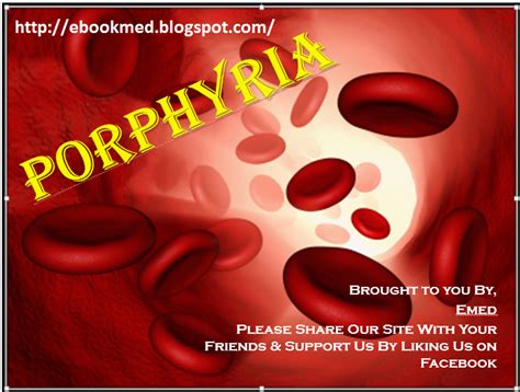 Porphyria Ppt Power Point Presentation Free Download E Med